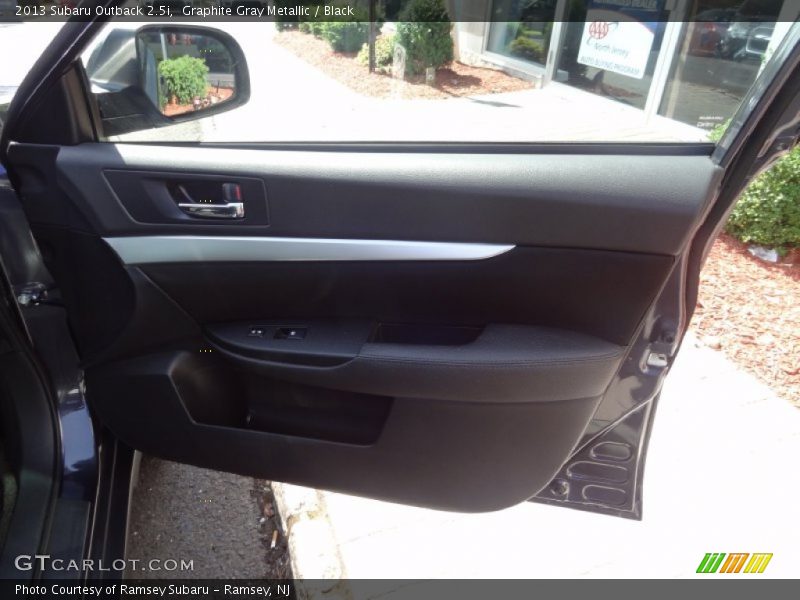 Graphite Gray Metallic / Black 2013 Subaru Outback 2.5i