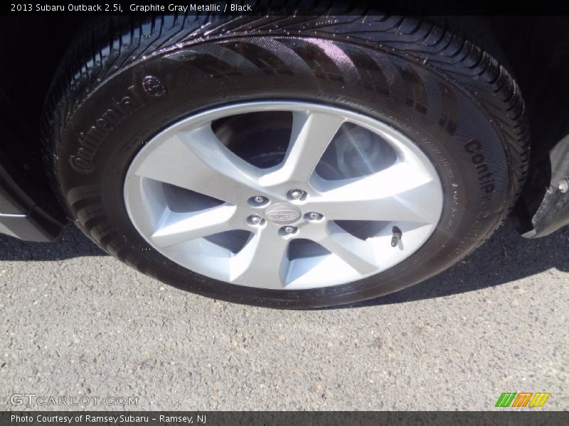 Graphite Gray Metallic / Black 2013 Subaru Outback 2.5i