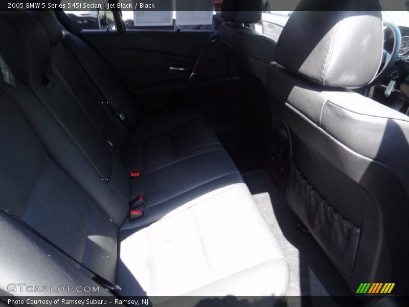 Jet Black / Black 2005 BMW 5 Series 545i Sedan