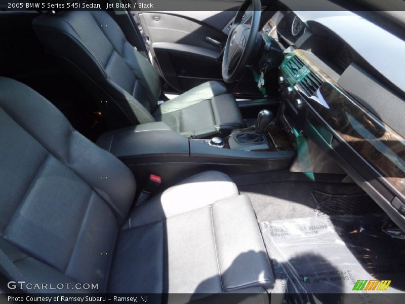 Jet Black / Black 2005 BMW 5 Series 545i Sedan