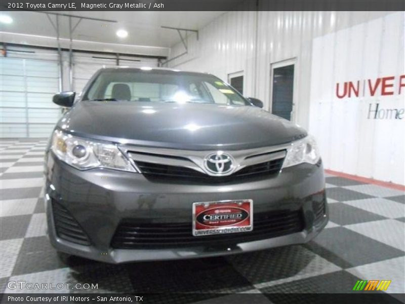 Magnetic Gray Metallic / Ash 2012 Toyota Camry LE