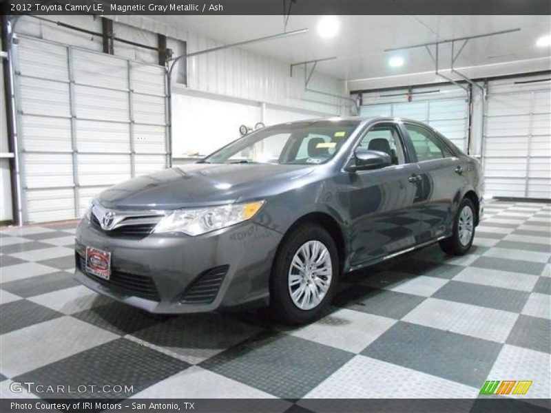 Magnetic Gray Metallic / Ash 2012 Toyota Camry LE