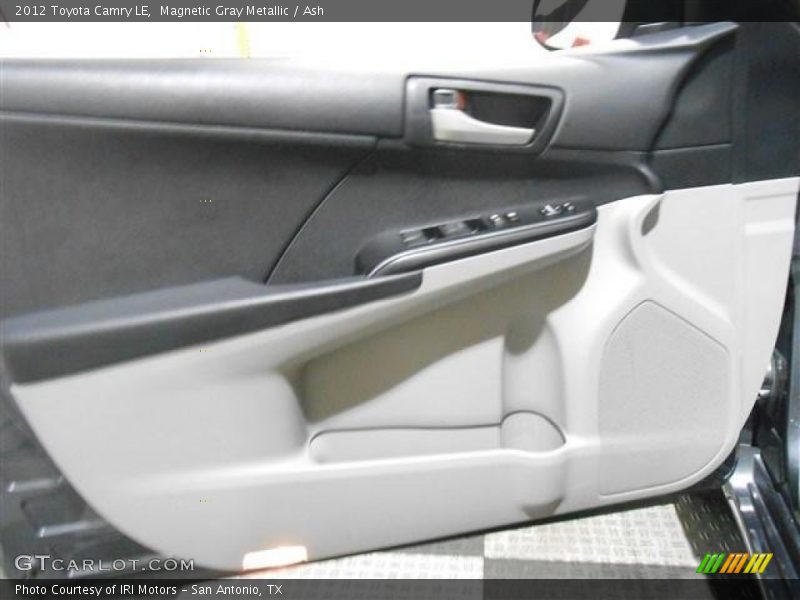 Magnetic Gray Metallic / Ash 2012 Toyota Camry LE