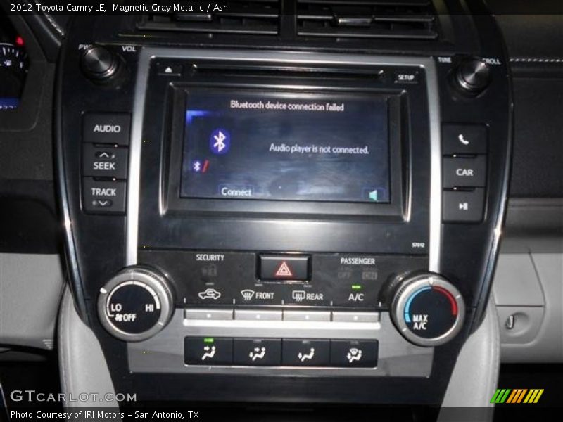 Magnetic Gray Metallic / Ash 2012 Toyota Camry LE