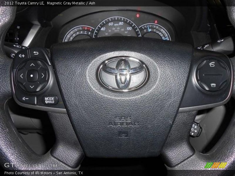 Magnetic Gray Metallic / Ash 2012 Toyota Camry LE