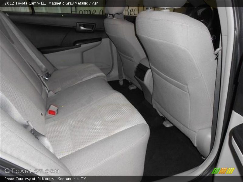Magnetic Gray Metallic / Ash 2012 Toyota Camry LE
