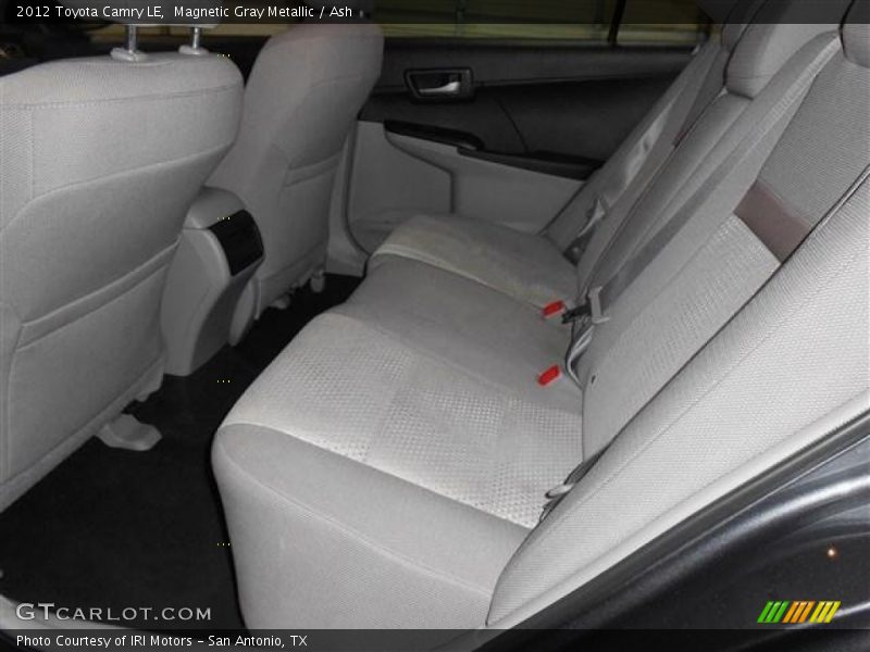 Magnetic Gray Metallic / Ash 2012 Toyota Camry LE