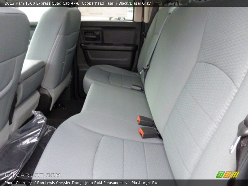 Copperhead Pearl / Black/Diesel Gray 2013 Ram 1500 Express Quad Cab 4x4