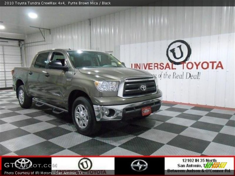Pyrite Brown Mica / Black 2010 Toyota Tundra CrewMax 4x4