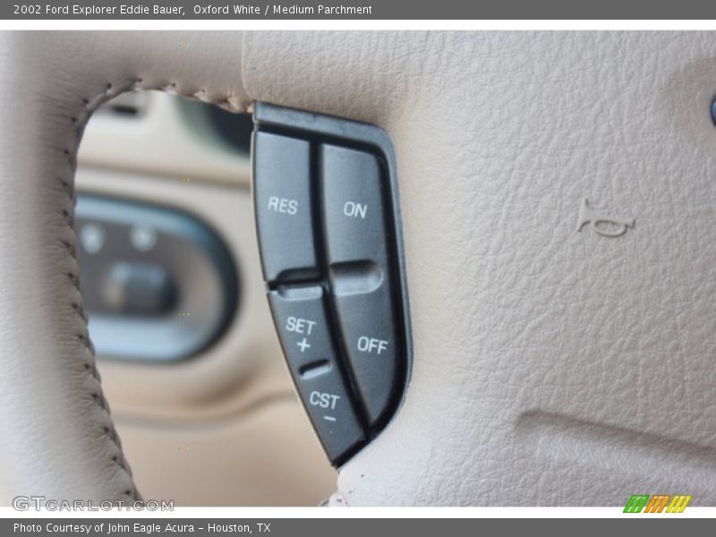 Oxford White / Medium Parchment 2002 Ford Explorer Eddie Bauer