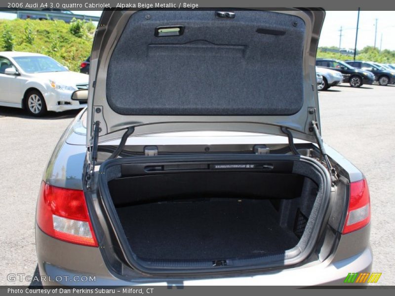 Alpaka Beige Metallic / Beige 2006 Audi A4 3.0 quattro Cabriolet