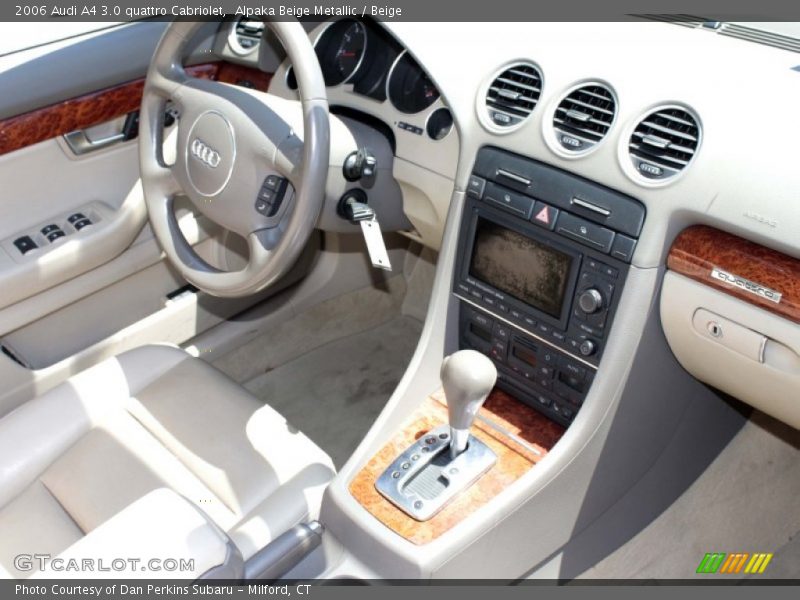 Alpaka Beige Metallic / Beige 2006 Audi A4 3.0 quattro Cabriolet