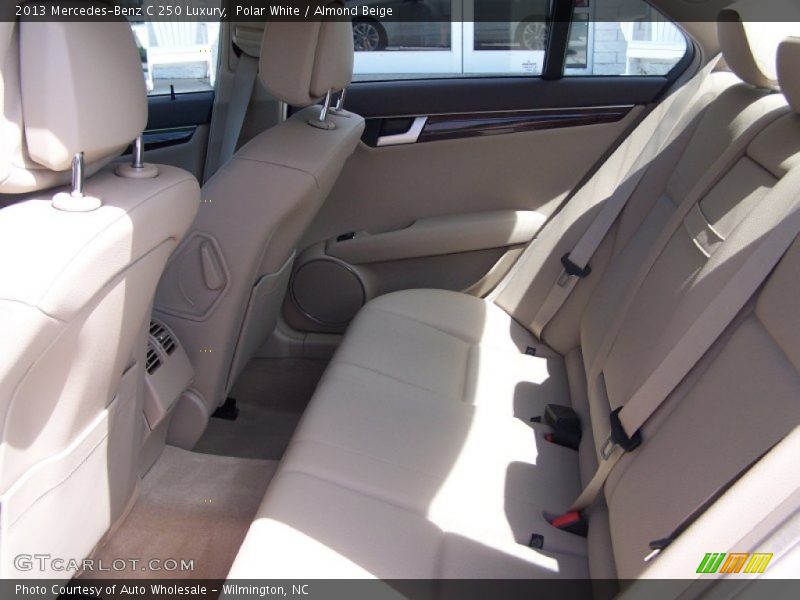 Polar White / Almond Beige 2013 Mercedes-Benz C 250 Luxury