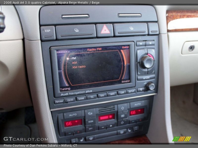 Alpaka Beige Metallic / Beige 2006 Audi A4 3.0 quattro Cabriolet