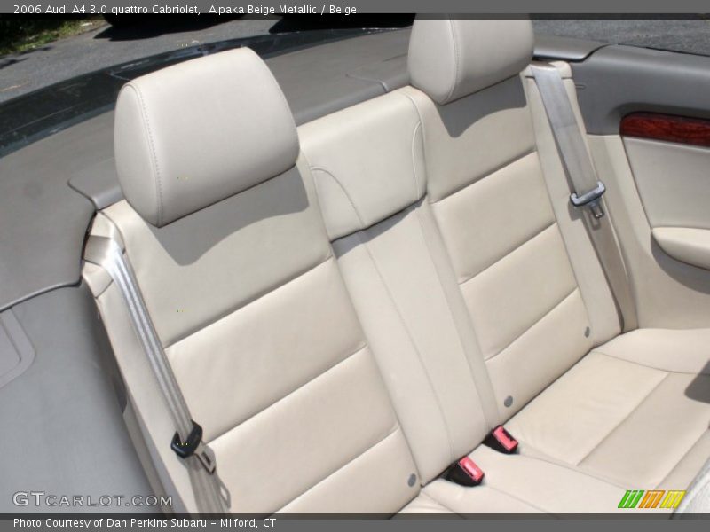 Alpaka Beige Metallic / Beige 2006 Audi A4 3.0 quattro Cabriolet