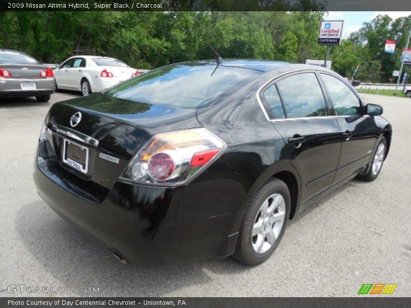 Super Black / Charcoal 2009 Nissan Altima Hybrid