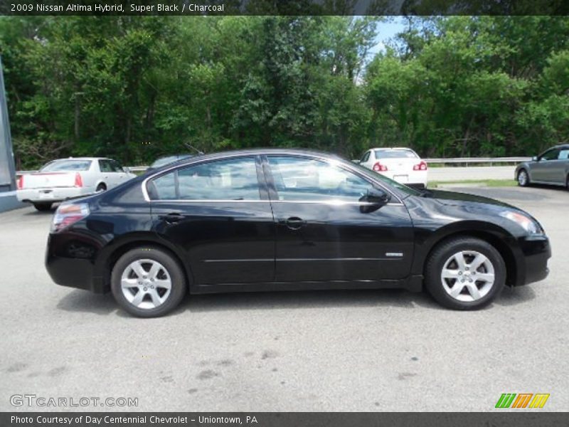 Super Black / Charcoal 2009 Nissan Altima Hybrid