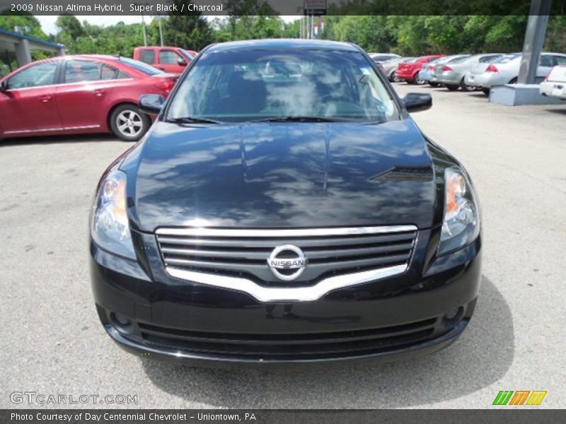 Super Black / Charcoal 2009 Nissan Altima Hybrid