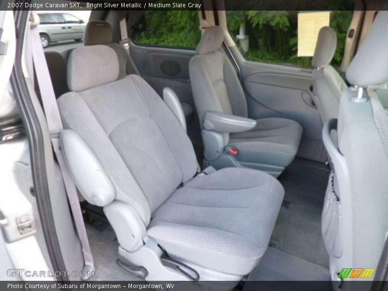 Bright Silver Metallic / Medium Slate Gray 2007 Dodge Caravan SXT