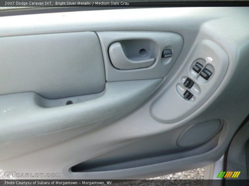 Bright Silver Metallic / Medium Slate Gray 2007 Dodge Caravan SXT