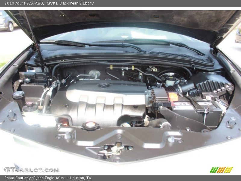 Crystal Black Pearl / Ebony 2010 Acura ZDX AWD