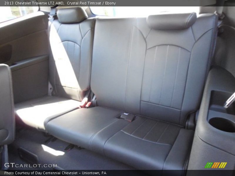Crystal Red Tintcoat / Ebony 2013 Chevrolet Traverse LTZ AWD