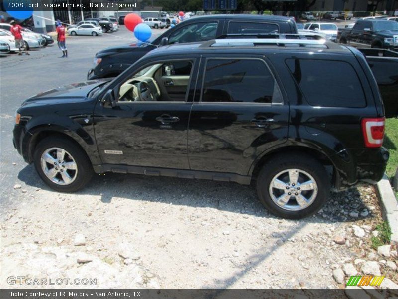 Black / Charcoal 2008 Ford Escape Limited
