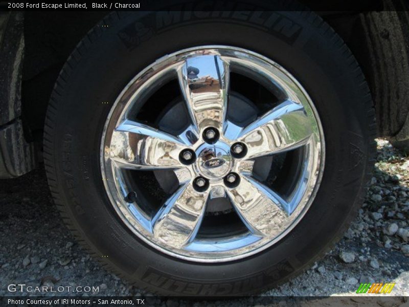 Black / Charcoal 2008 Ford Escape Limited