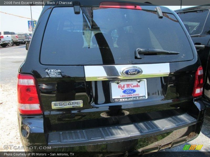 Black / Charcoal 2008 Ford Escape Limited