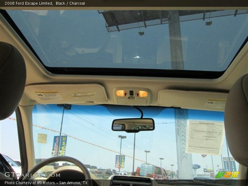 Black / Charcoal 2008 Ford Escape Limited