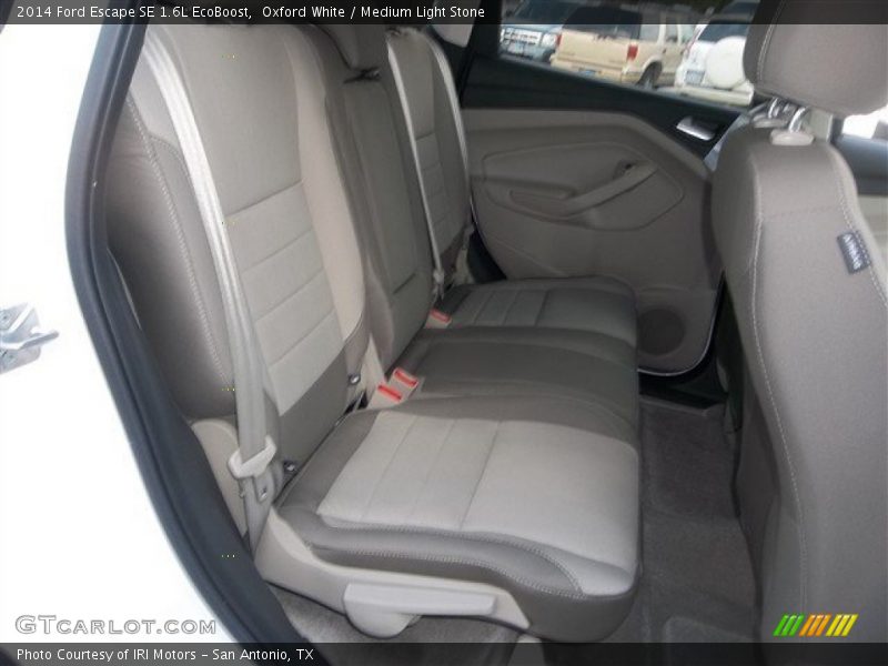 Oxford White / Medium Light Stone 2014 Ford Escape SE 1.6L EcoBoost