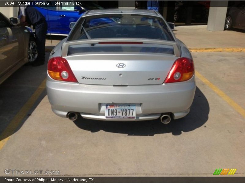 Sterling / Black 2004 Hyundai Tiburon GT