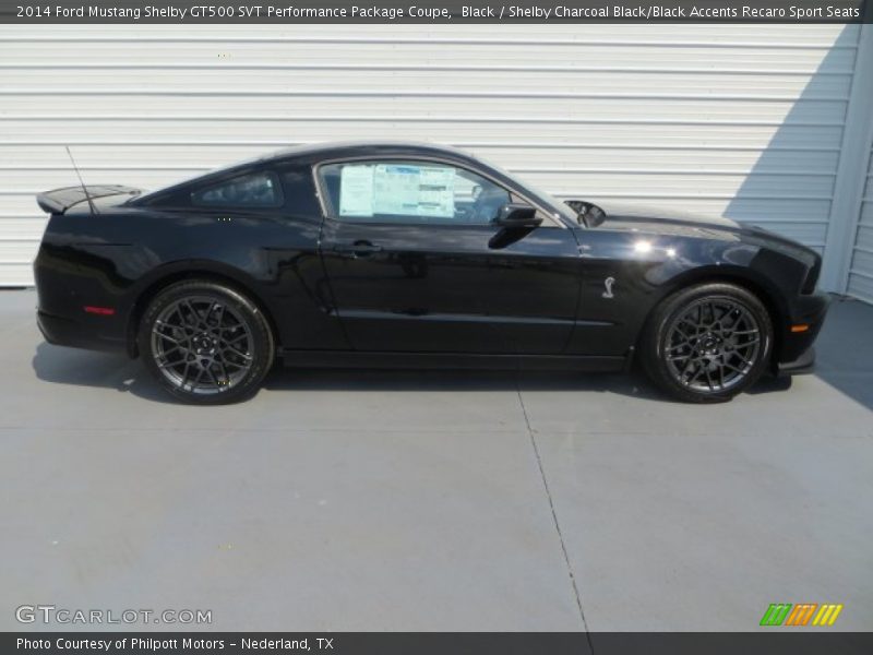  2014 Mustang Shelby GT500 SVT Performance Package Coupe Black