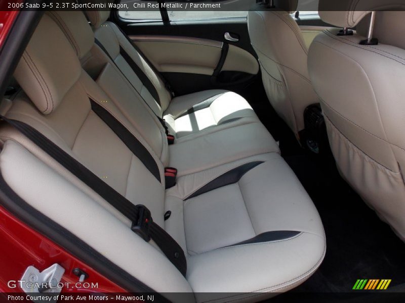 Chili Red Metallic / Parchment 2006 Saab 9-5 2.3T SportCombi Wagon