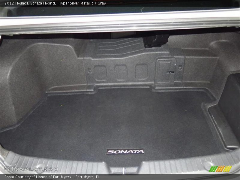 Hyper Silver Metallic / Gray 2012 Hyundai Sonata Hybrid