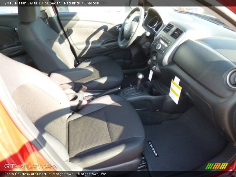 Red Brick / Charcoal 2013 Nissan Versa 1.6 SL Sedan