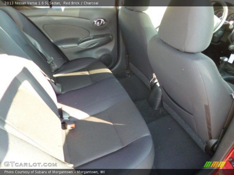 Red Brick / Charcoal 2013 Nissan Versa 1.6 SL Sedan