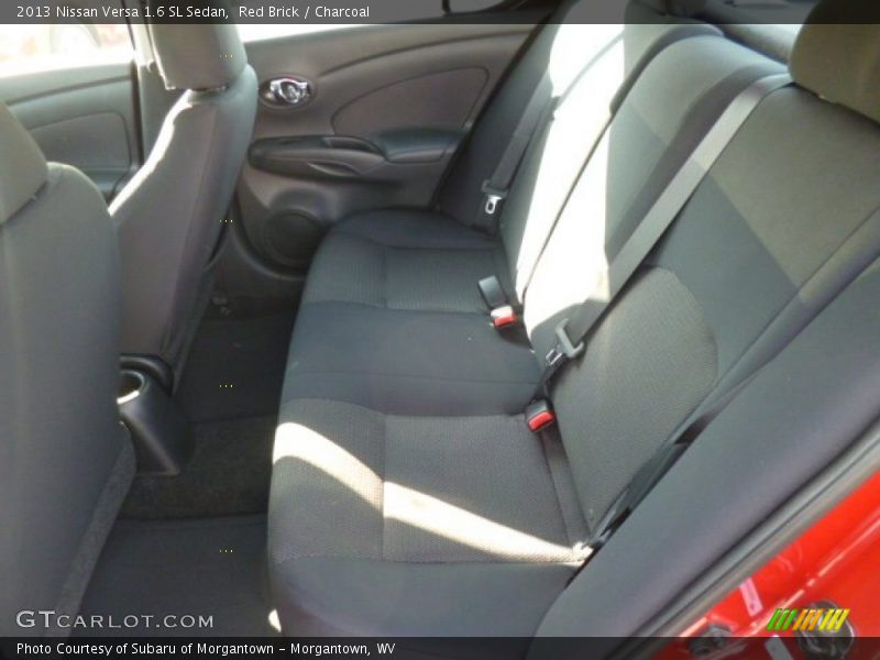 Red Brick / Charcoal 2013 Nissan Versa 1.6 SL Sedan