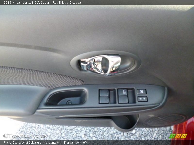 Red Brick / Charcoal 2013 Nissan Versa 1.6 SL Sedan