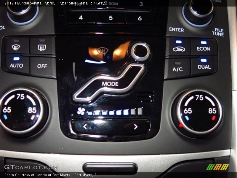 Hyper Silver Metallic / Gray 2012 Hyundai Sonata Hybrid