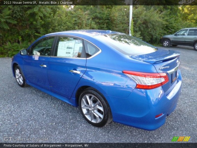 Metallic Blue / Charcoal 2013 Nissan Sentra SR