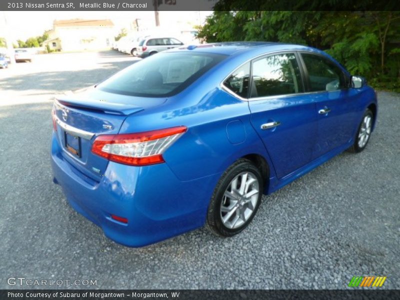 Metallic Blue / Charcoal 2013 Nissan Sentra SR