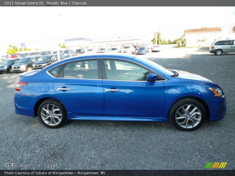 Metallic Blue / Charcoal 2013 Nissan Sentra SR