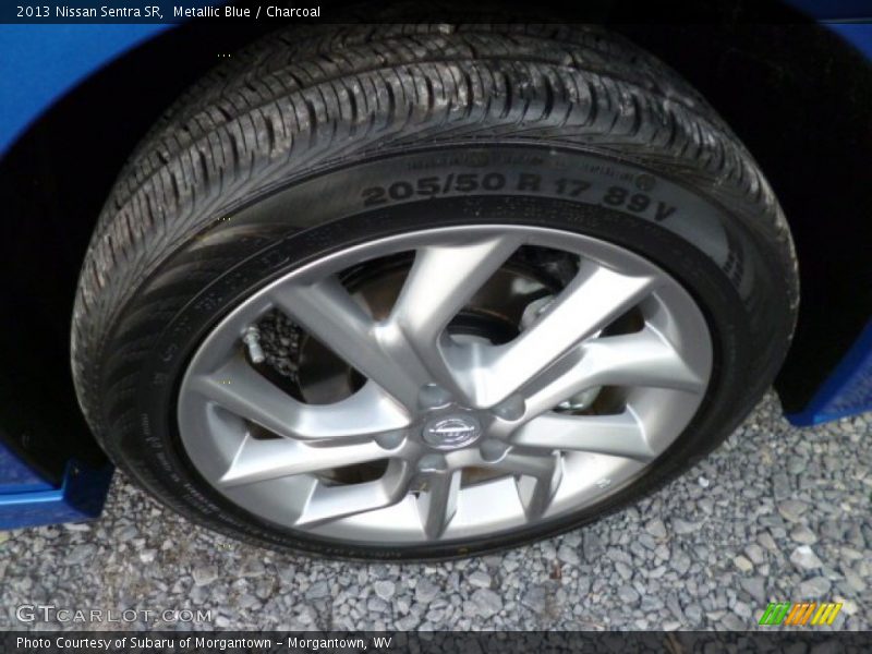Metallic Blue / Charcoal 2013 Nissan Sentra SR