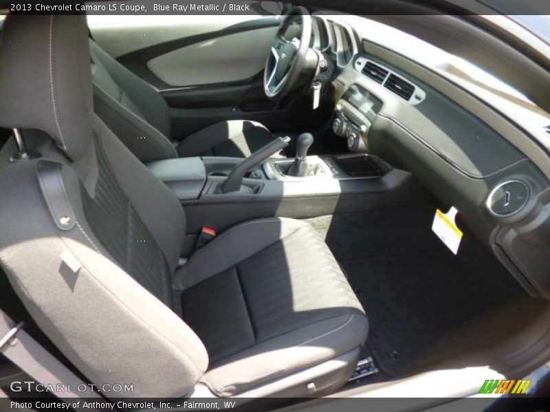 Blue Ray Metallic / Black 2013 Chevrolet Camaro LS Coupe
