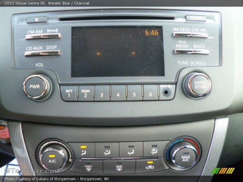 Metallic Blue / Charcoal 2013 Nissan Sentra SR