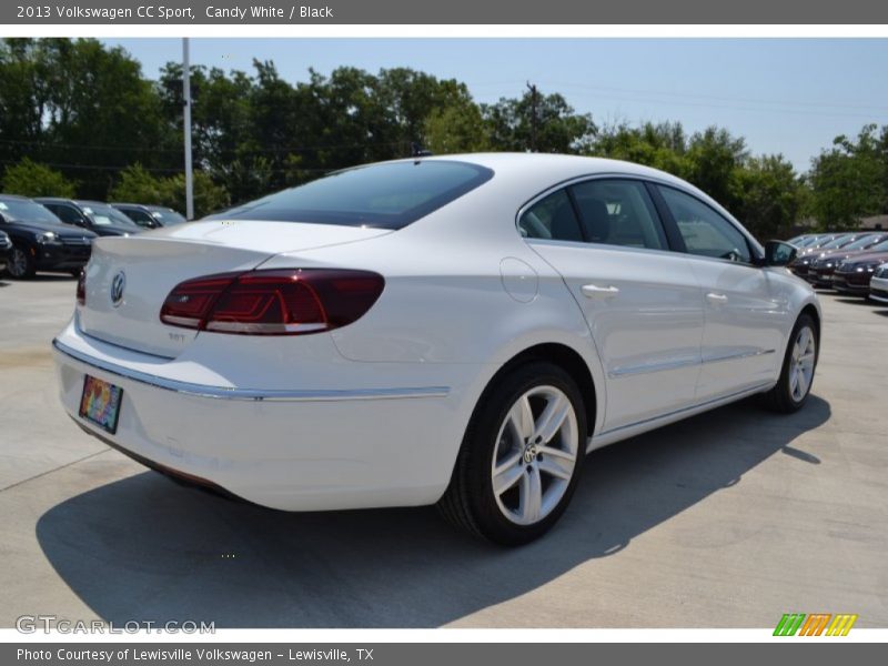 Candy White / Black 2013 Volkswagen CC Sport