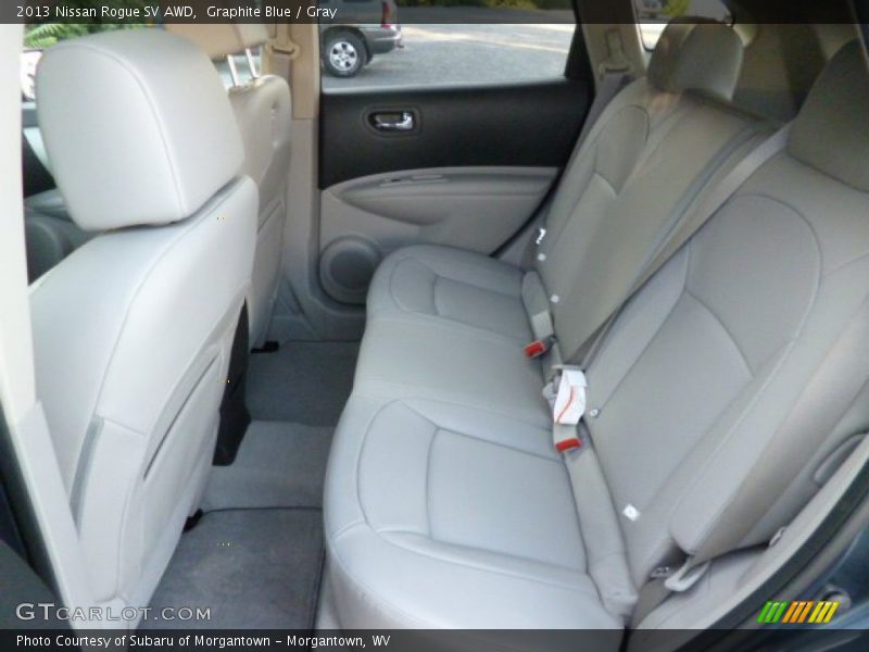 Graphite Blue / Gray 2013 Nissan Rogue SV AWD