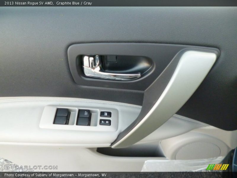 Graphite Blue / Gray 2013 Nissan Rogue SV AWD