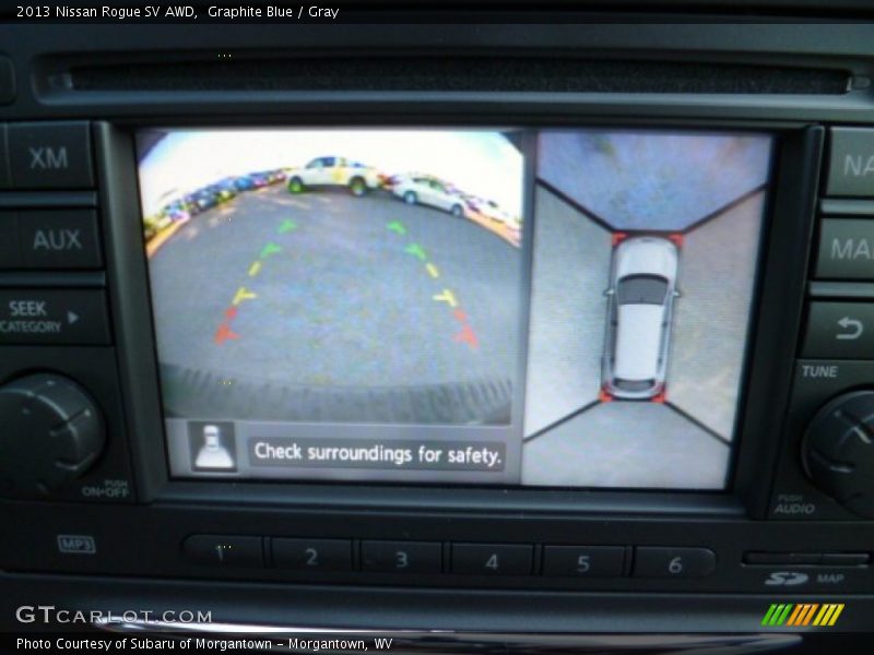 Graphite Blue / Gray 2013 Nissan Rogue SV AWD
